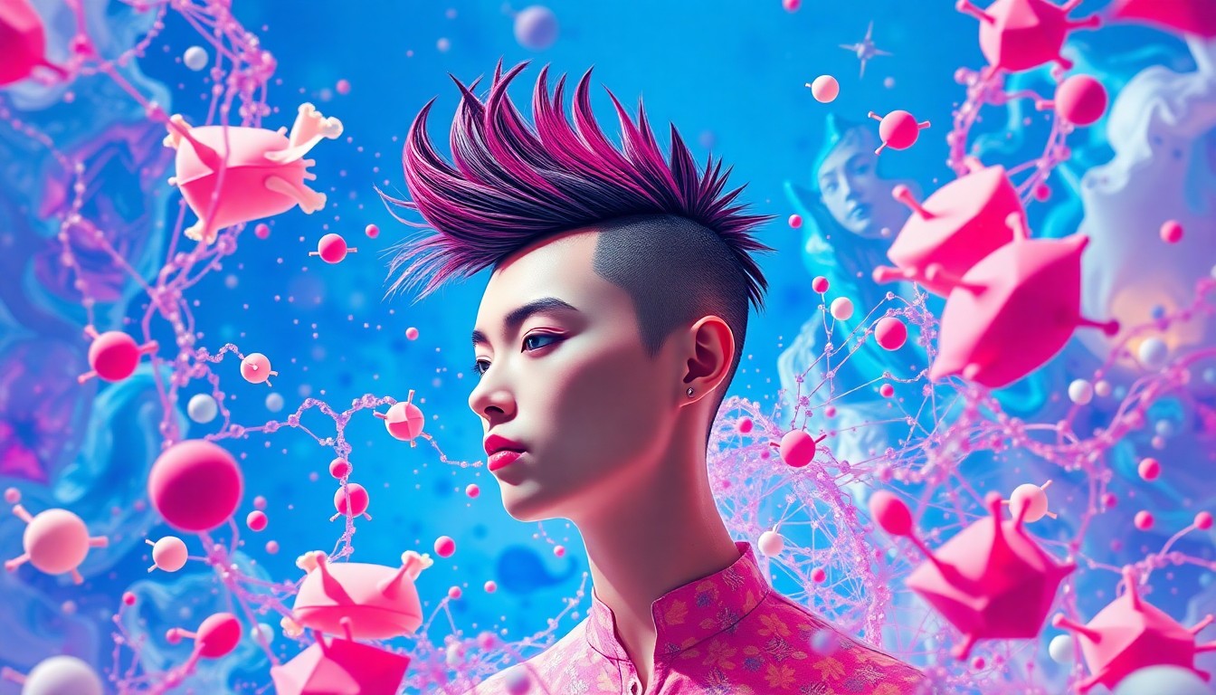 独特なヘアスタイルがトレードマークに!人気の秘密